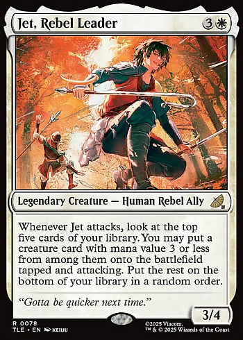 Jet, Rebel Leader