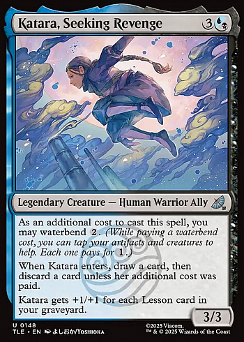 Katara, Seeking Revenge
