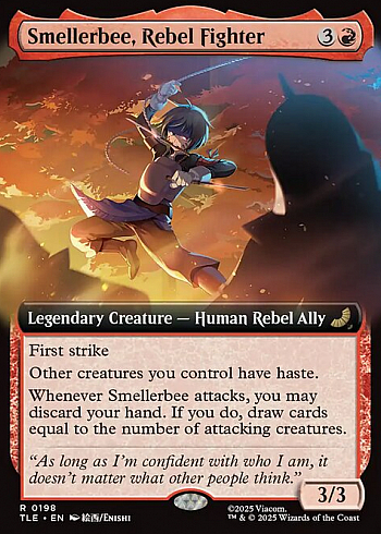 Smellerbee, Rebel Fighter