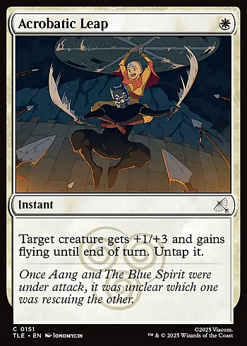 Acrobatic Leap