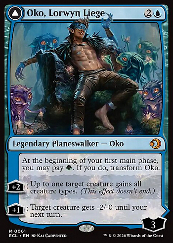 Oko, Lorwyn Liege // Oko, Shadowmoor Scion