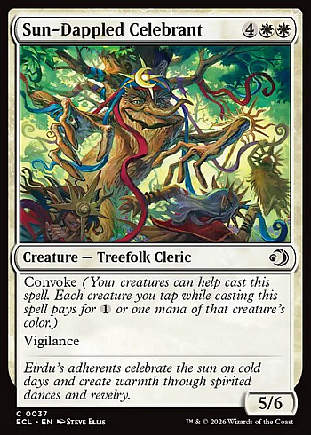 Sun-Dappled Celebrant