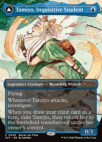 Tamiyo, Inquisitive Student // Tamiyo, Seasoned Scholar