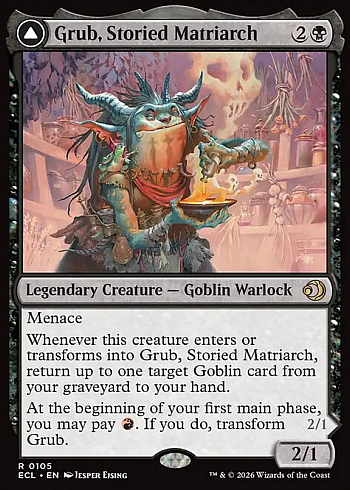 Grub, Storied Matriarch // Grub, Notorious Auntie