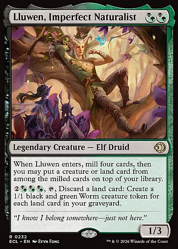 Lluwen, Imperfect Naturalist