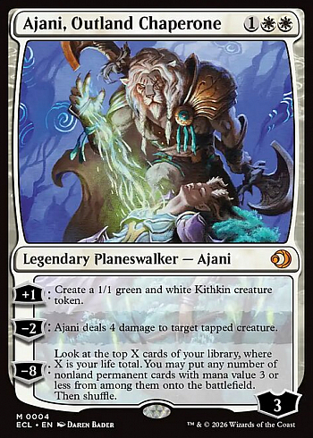 Ajani, Outland Chaperone