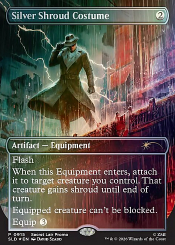 Silver Shroud Costume