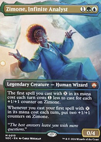 Zimone, Infinite Analyst