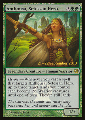 Anthousa, Setessan Hero