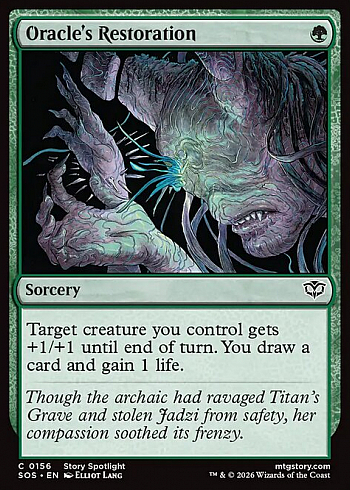 Oracle's Restoration