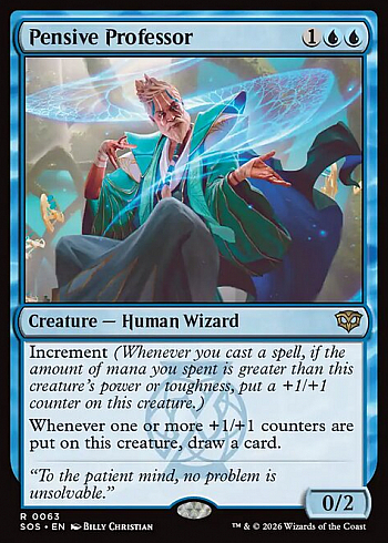 Pensive Professor