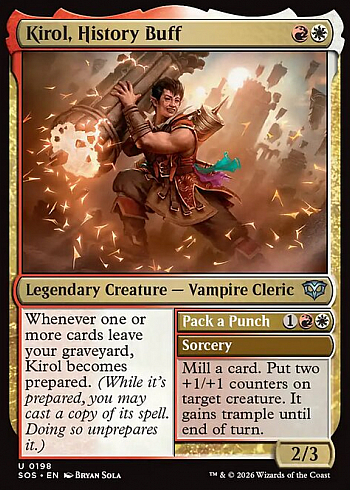 Kirol, History Buff // Pack a Punch