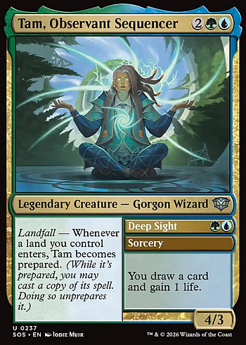 Tam, Observant Sequencer // Deep Sight