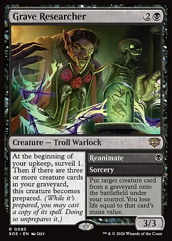 Grave Researcher // Reanimate