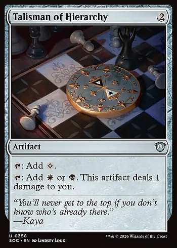 Talisman of Hierarchy