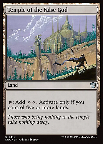 Temple of the False God