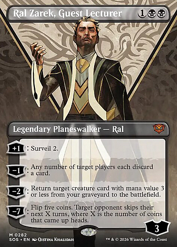 Ral Zarek, Guest Lecturer