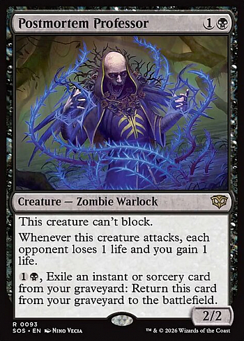 Postmortem Professor