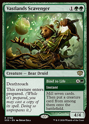 Vastlands Scavenger // Bind to Life