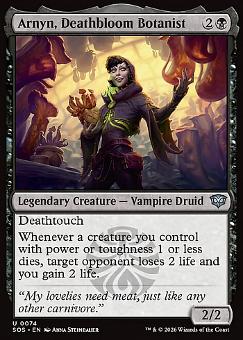 Arnyn, Deathbloom Botanist