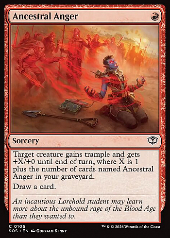Ancestral Anger