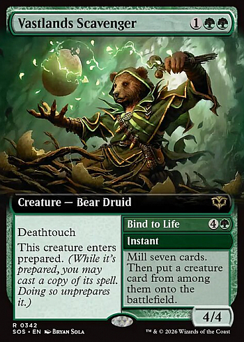 Vastlands Scavenger // Bind to Life