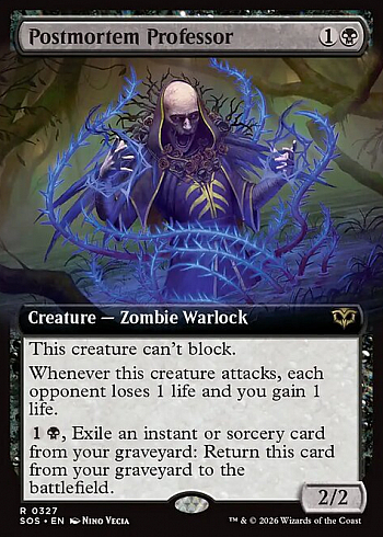 Postmortem Professor
