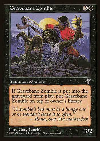 Gravebane Zombie