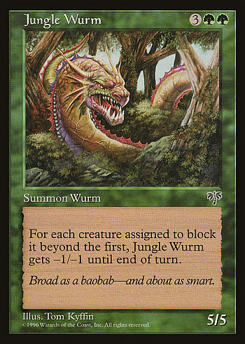Jungle Wurm