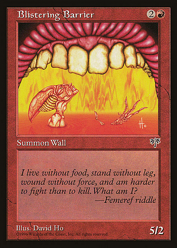 Blistering Barrier