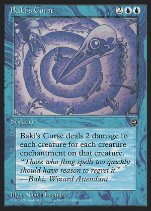 Baki's Curse
