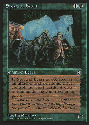 Spectral Bears