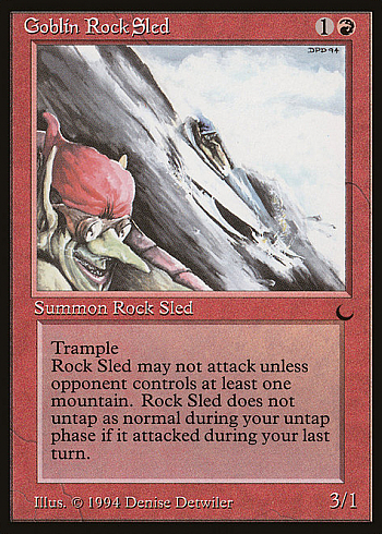 Goblin Rock Sled