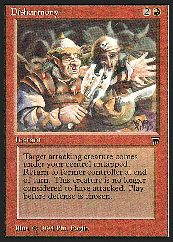 Disharmony