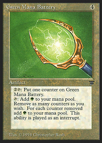 Green Mana Battery