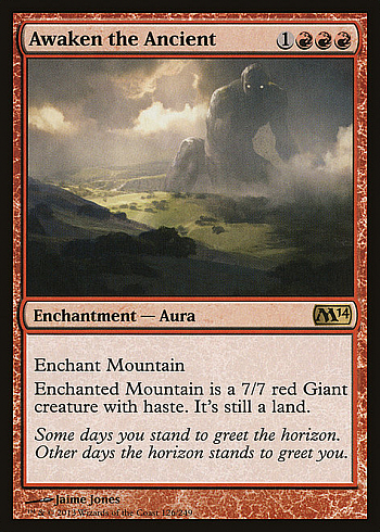 Awaken the Ancient