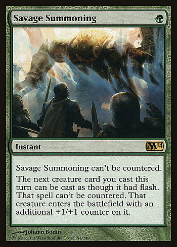 Savage Summoning