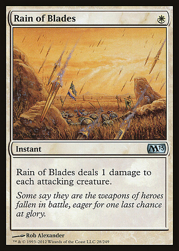 Rain of Blades