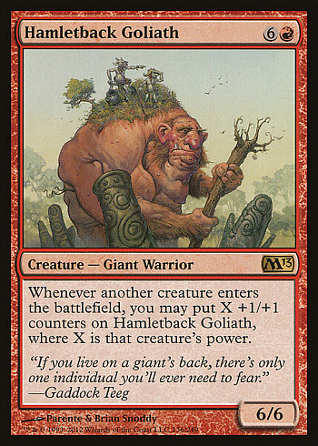 Hamletback Goliath