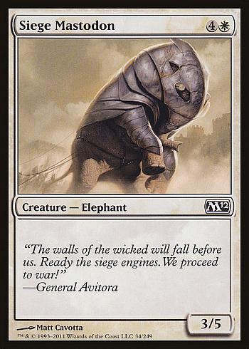Siege Mastodon