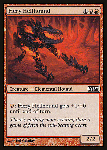 Fiery Hellhound