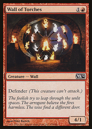 Wall of Torches