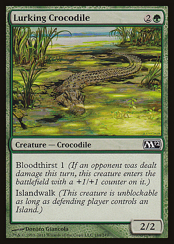 Lurking Crocodile