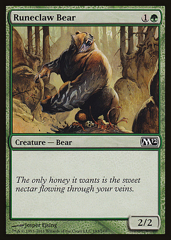 Runeclaw Bear