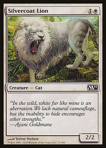 Silvercoat Lion