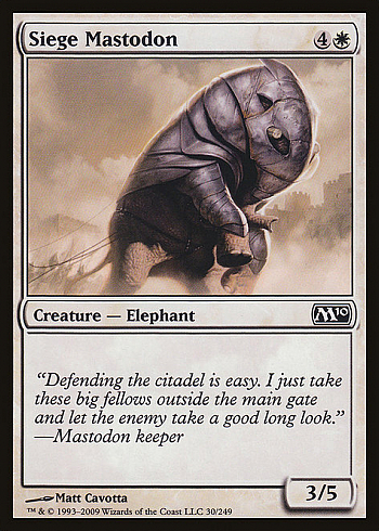 Siege Mastodon