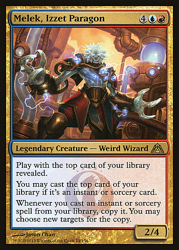 Melek, Izzet Paragon