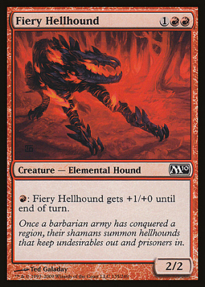 Fiery Hellhound