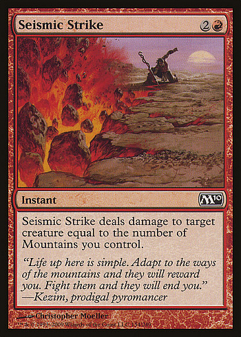 Seismic Strike