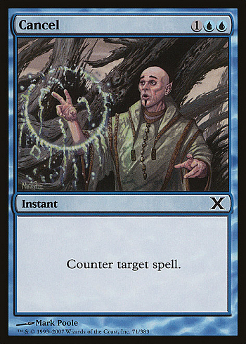 Cancel